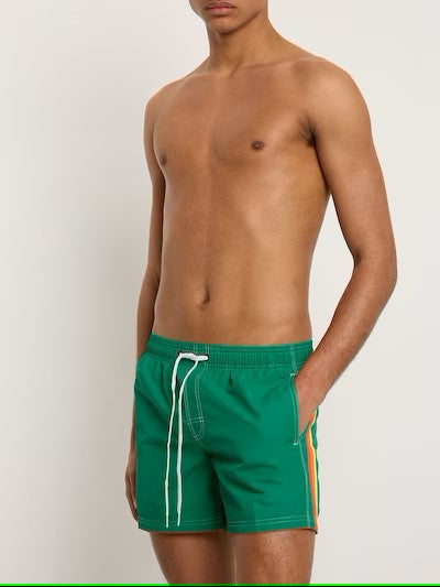 Short medium 14 inch field green