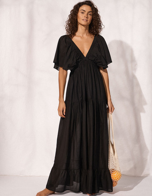 Dress "Tidal Radiance" black