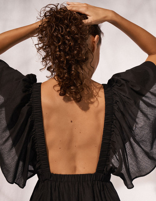 Dress "Tidal Radiance" black