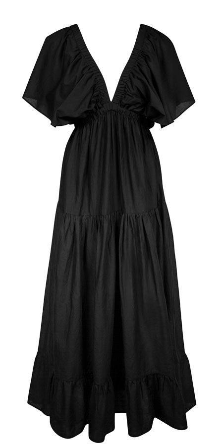 Dress "Tidal Radiance" black