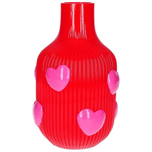 Vase "L'Amour" Herzen red Size S