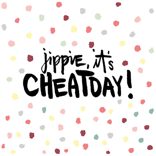 Servietten "Cheatday"