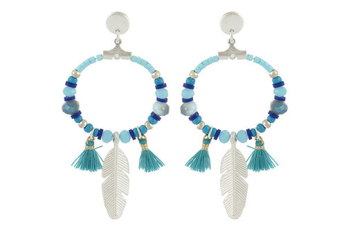 Ohrringe Funky Feather