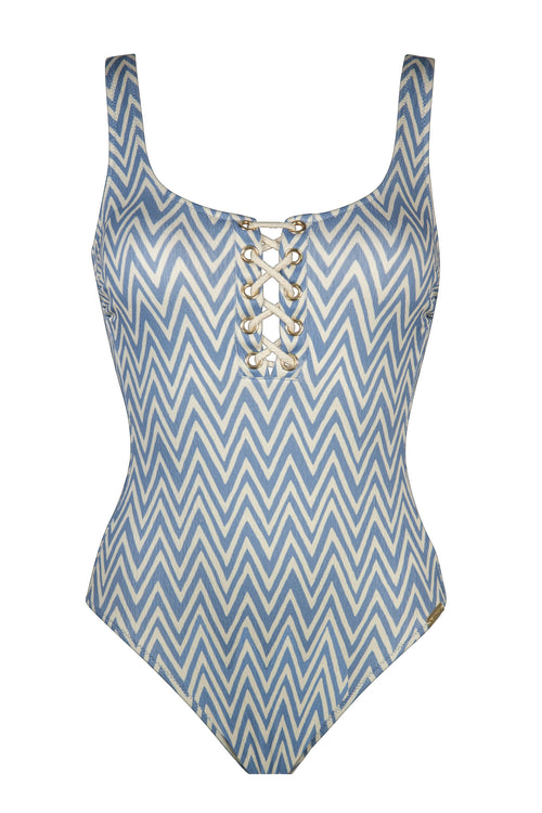 Swimsuit Seaside Vacay butter blue