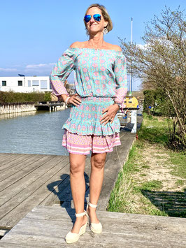 Dress Antonella Print Ornament