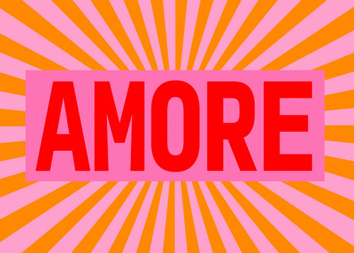 Postkarte "Amore"