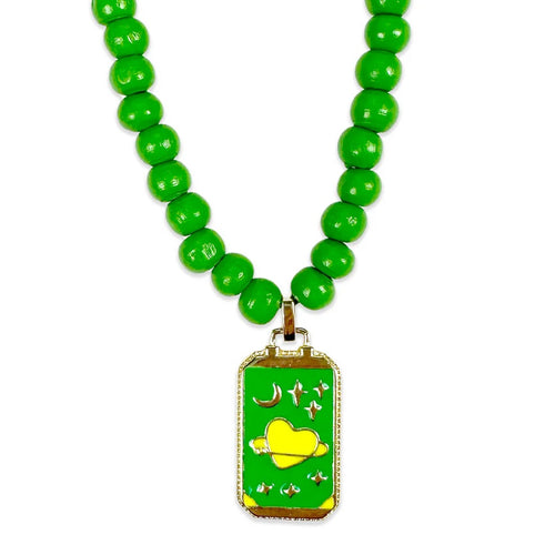 Symbolkette "Apple" mit Lucky Charms