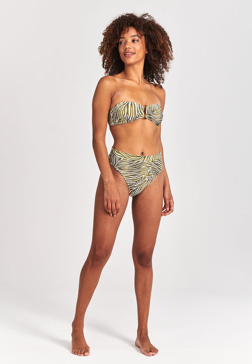Bandeau Bikini Zanzibar Zebra