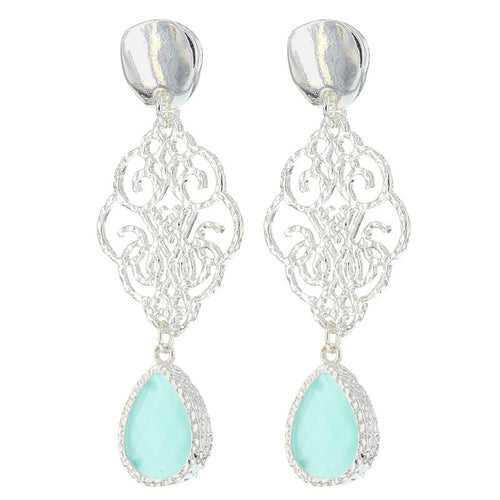 Ohrringe Palazzo silber