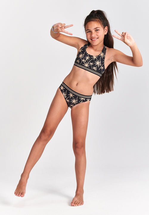 Girls Bikini Vacation Palm
