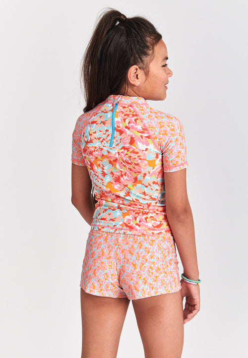 Girls Swimshort Tropical Tiger