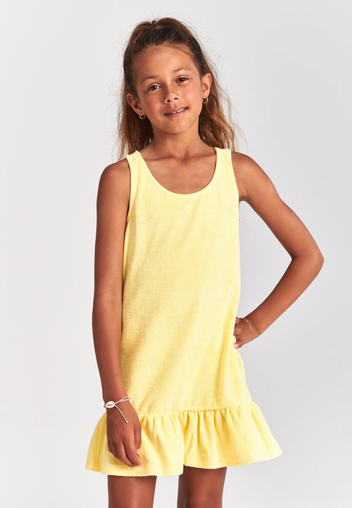 Dress Frottee Rome gelb
