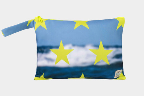 Clutch Medium "Yellow Stars"