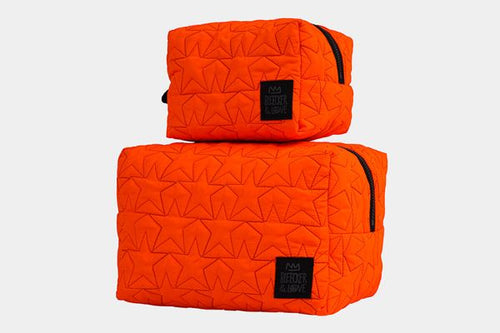 Kosmetik Tasche "Star orange"