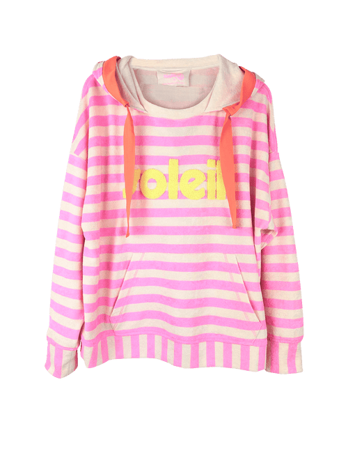 Sweatshirt Frottee "Stripes Soleil"