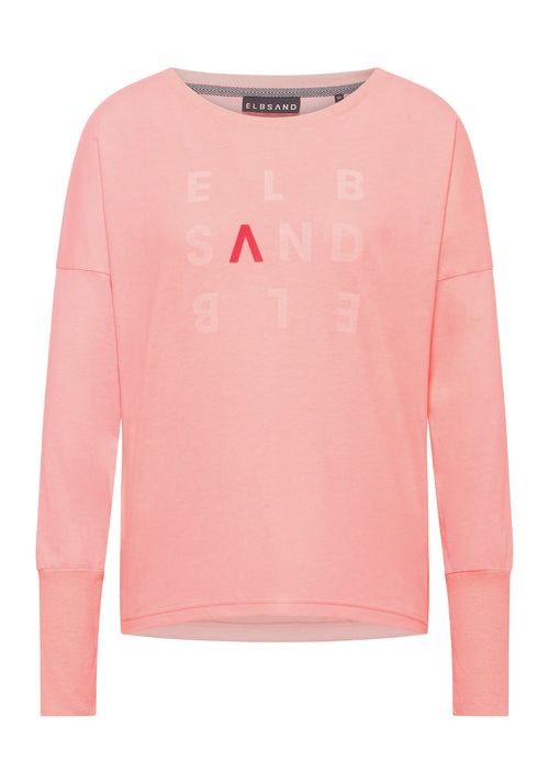 Elbsand Shirt loose Ingiara neon coral