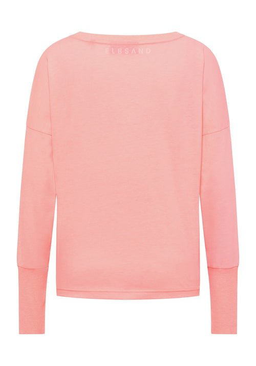 Elbsand Shirt loose Ingiara neon coral
