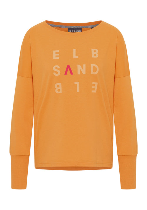 Elbsand Shirt loose Ingiara sunset orange