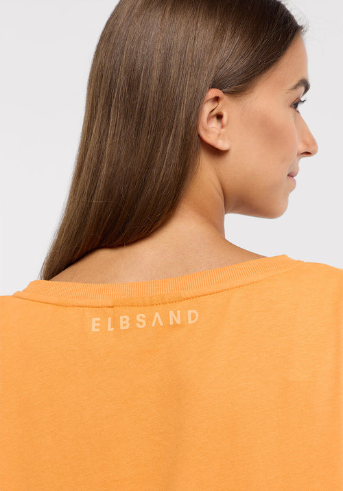 Elbsand Shirt loose Ingiara sunset orange