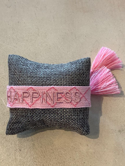 gewebtes Armband Happiness