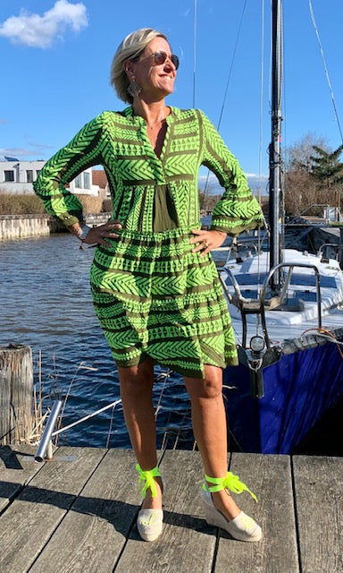 Dress Ella Midi Khaki