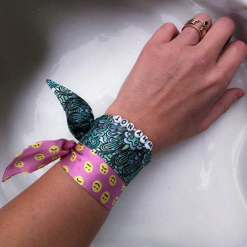 Sorbet Silk Bracelets Underwater