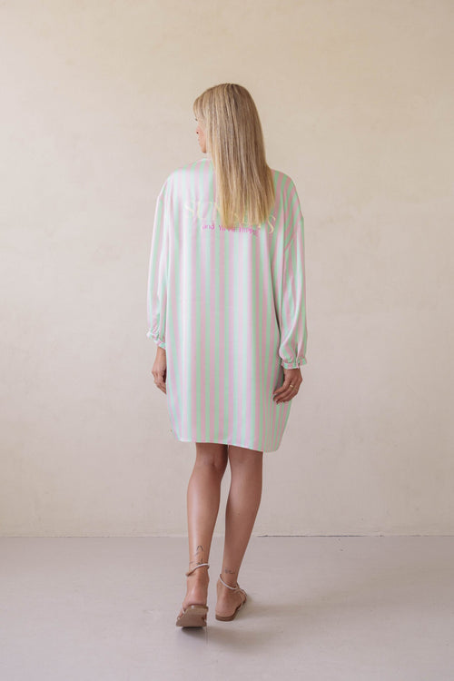 Dress "Stripes Sunset"