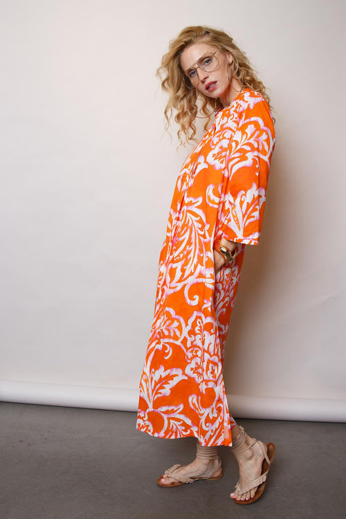 Emily Tunika Dress Paisley