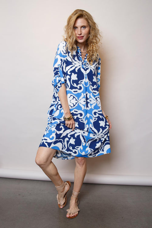 Emily Blusen Dress short blue