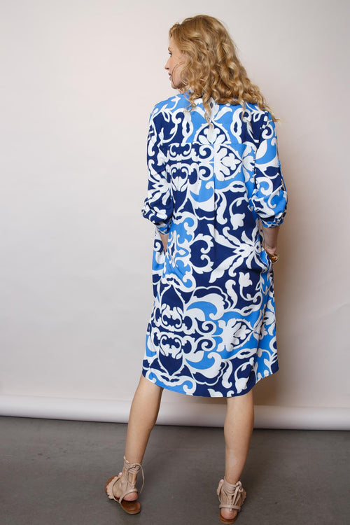 Emily Blusen Dress short blue