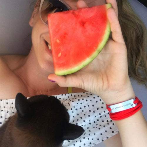 Palmtrees & Sunset silber