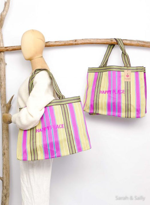 Recycled Tasche "Happy Place"