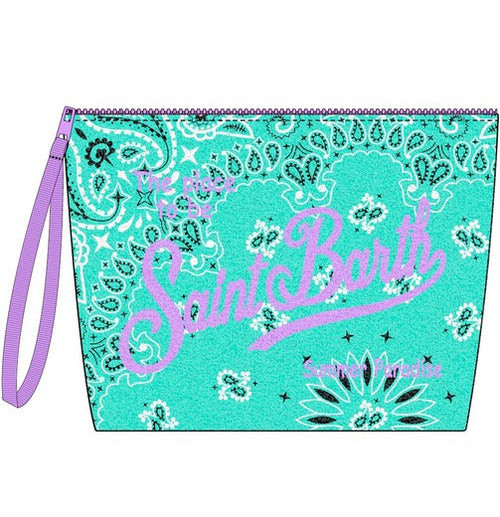 Aline Pochette Sponge Bandanna Round mint