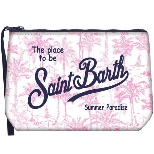 Aline Pochette Sponge Saint Beach white/soft pink