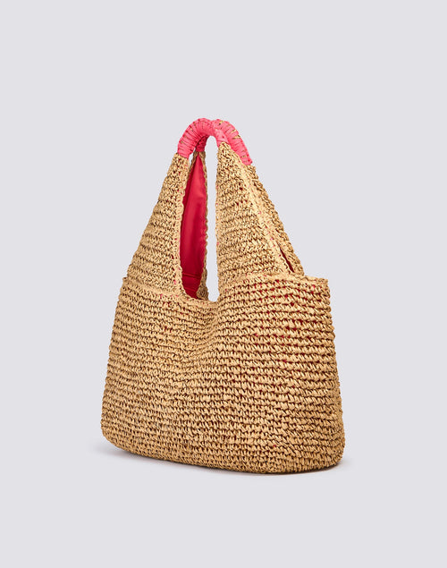 Sundek Maxi" Leire Straw Bag"