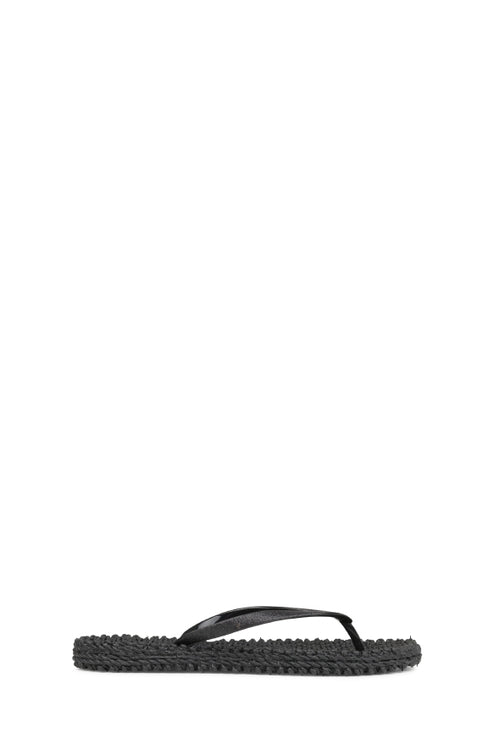 Ilse Jacobsen Flip Flops Glitter black