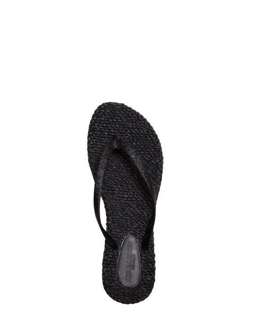 Ilse Jacobsen Flip Flops Glitter black