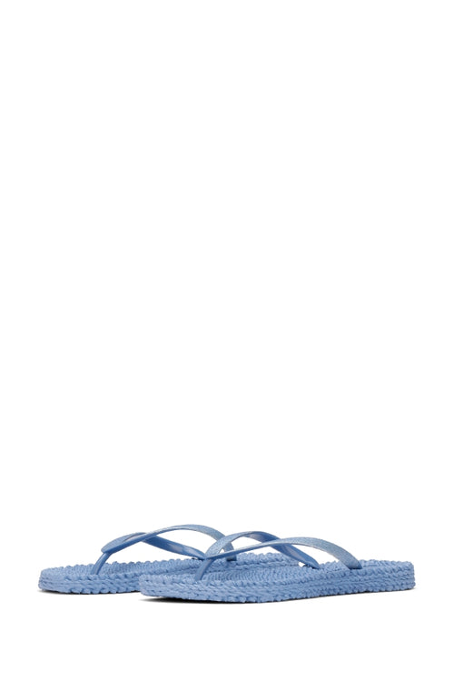 Ilse Jacobsen Flip Flops Glitter jeansblau/light regatta