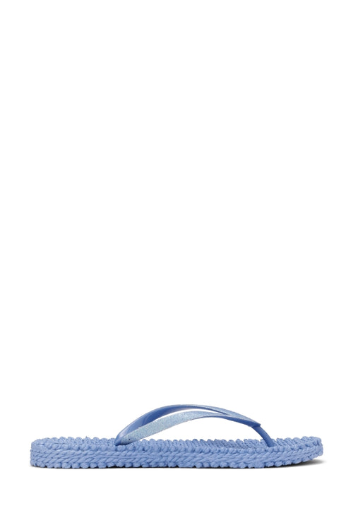 Ilse Jacobsen Flip Flops Glitter jeansblau/light regatta