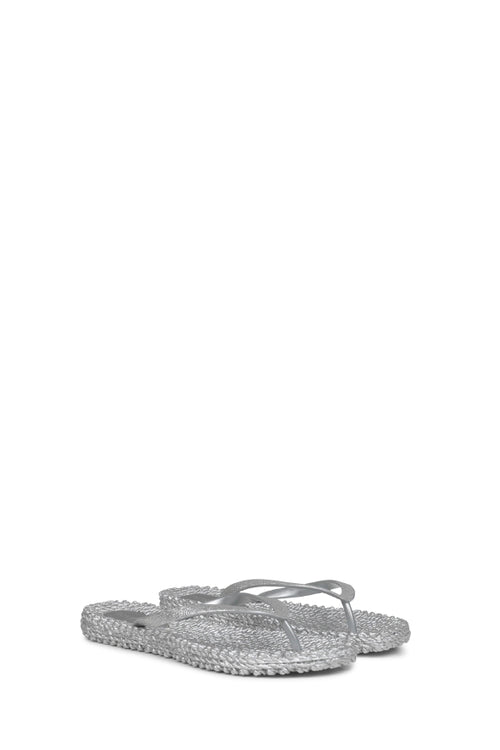 Ilse Jacobsen Flip Flops Glitter silber