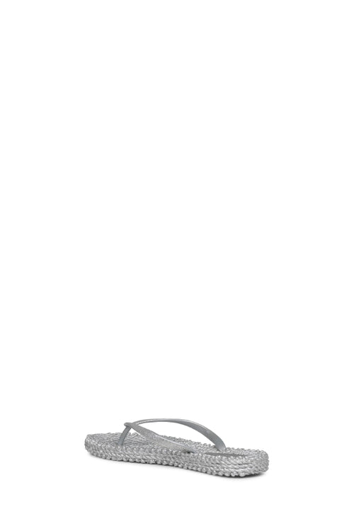 Ilse Jacobsen Flip Flops Glitter silber