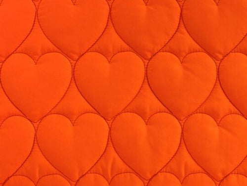 Kosmetik Tasche "Heart orange"