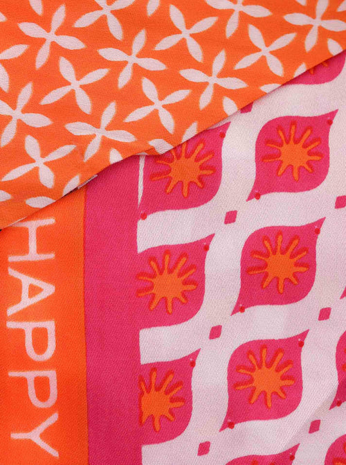 nachhaltiges Dreieckstuch "Happy Mind"