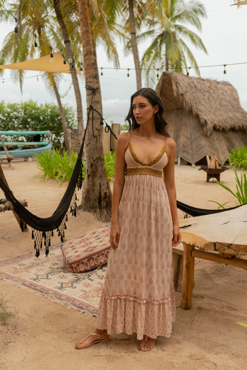 Dress Belen soft pink