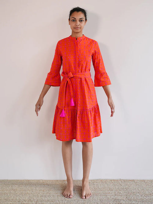 Dress Saffron lace orange