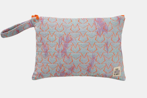 Clutch Medium "Estrella pink"