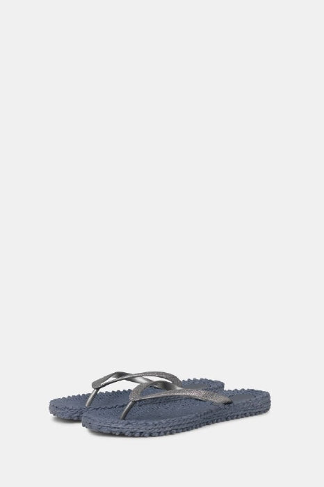 Ilse Jacobsen Flip Flops Glitter grey