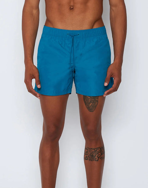 Short medium 14 inch Heatpocket dusty blue