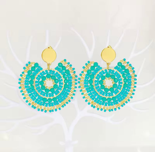 Ohrstecker Beads "Turquoise Addict" 3