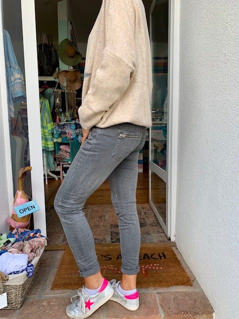 Jeans Stretch grey